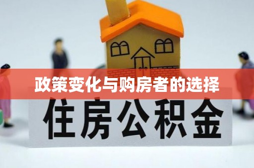 博山政策变化与购房者的选择