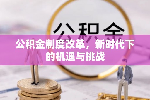 博山公积金制度改革，新时代下的机遇与挑战