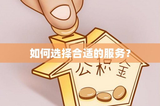 博山如何选择合适的服务？
